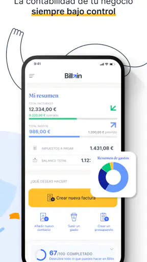 Facturas y presupuestos fácil screenshot