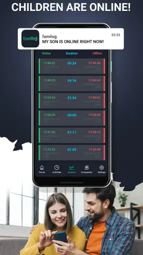 Familog - Rastreador en línea screenshot