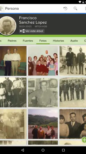 FamilySearch - Árbol screenshot