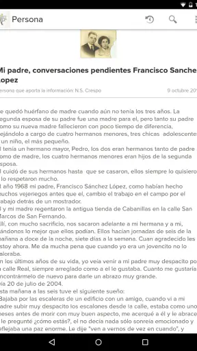 FamilySearch - Árbol screenshot