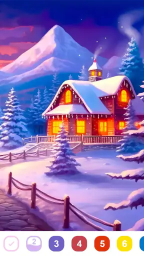 Fancy Color-Paint by Number screenshot