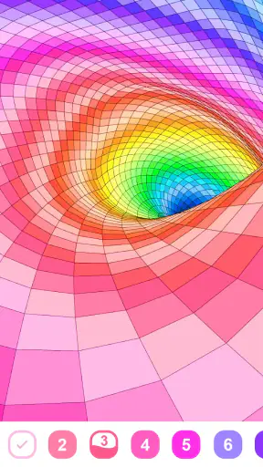 Fancy Color-Paint by Number screenshot