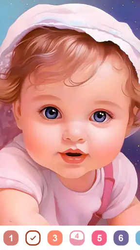 Fancy Color-Paint by Number screenshot