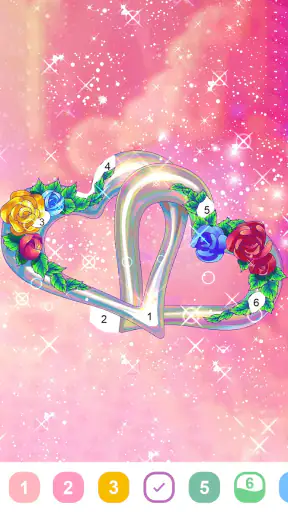 Fancy Color-Paint by Number screenshot