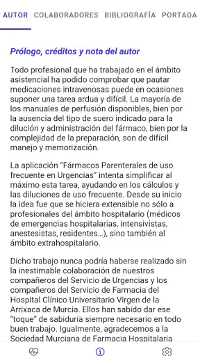 Fármacos Parenterales screenshot