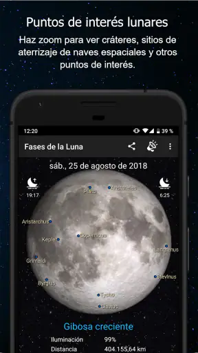 Fases de la Luna screenshot