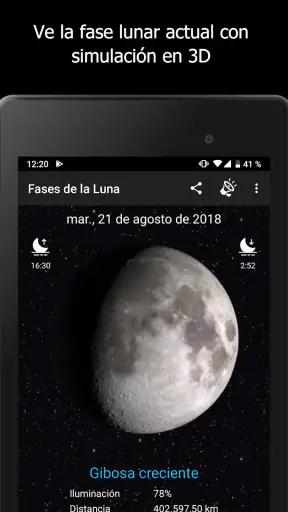 Fases de la Luna screenshot