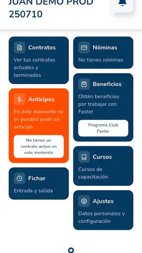 Faster Empleo screenshot