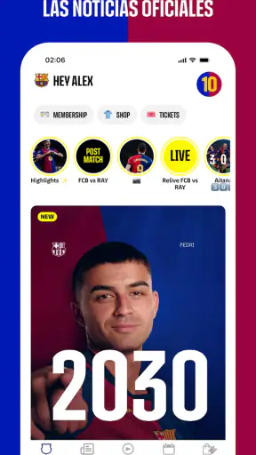 FC Barcelona Official App screenshot