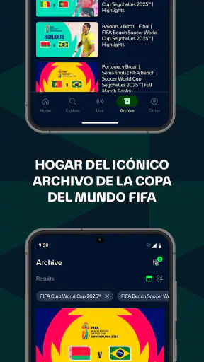 FIFA+ | App de fútbol en vivo screenshot