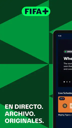 FIFA+ | App de fútbol en vivo screenshot