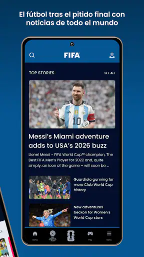 FIFA la aplicación oficial screenshot