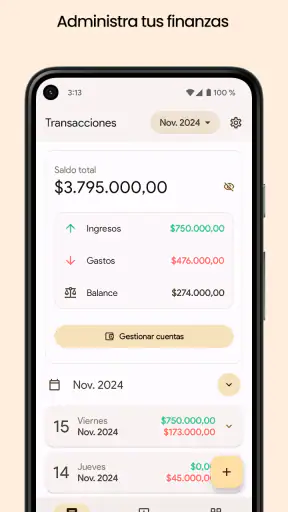 Finanzas Pro screenshot