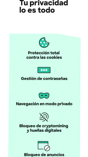 Firefox: navegador web privado screenshot