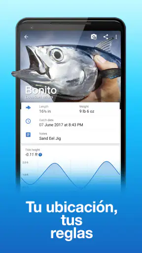 Fishing Points: Marea y Mapas screenshot