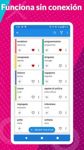 Flashcards - Tarjetas screenshot