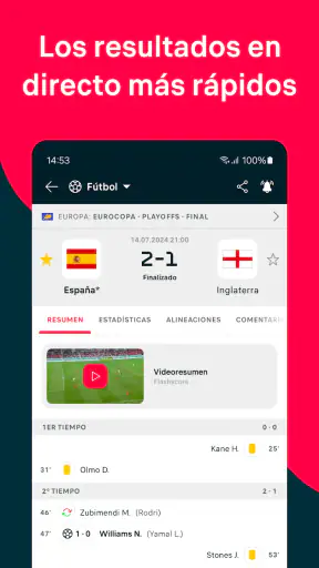Flashscore: Resultados en vivo screenshot