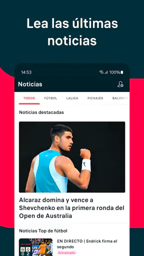 Flashscore: Resultados en vivo screenshot