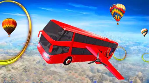 Flying City Bus Simulator 2024 screenshot