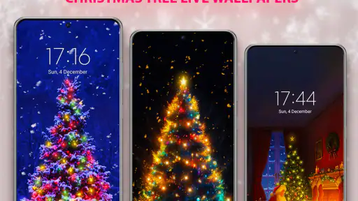 Fondo animado árbol de navidad screenshot