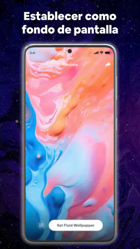 Fondo de pantalla 4D: Fluido screenshot