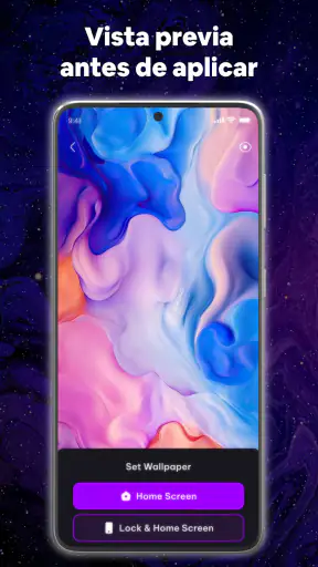 Fondo de pantalla 4D: Fluido screenshot