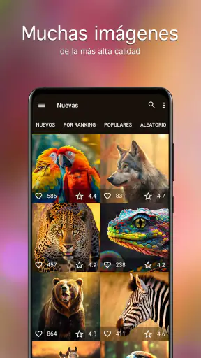 Fondos de pantalla animales 4K screenshot
