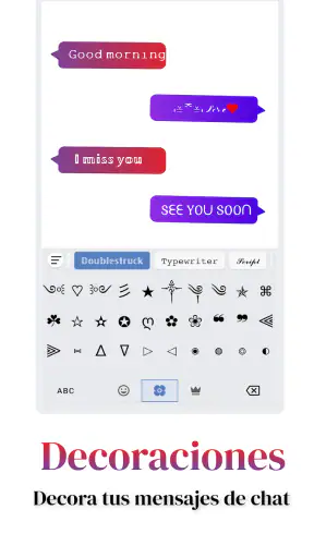 Fonts Aa - Teclado de fuente screenshot