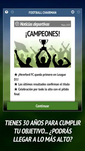 Football Chairman (Presidente) screenshot