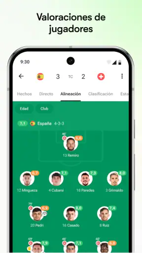 FotMob - Resultados de fútbol screenshot