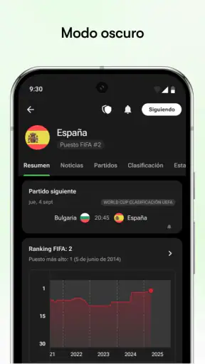 FotMob - Resultados de fútbol screenshot