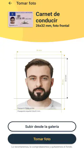 Foto Carnet - DNI & Pasaporte screenshot