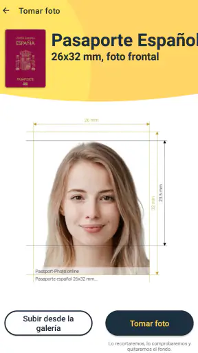 Foto Carnet - DNI & Pasaporte screenshot