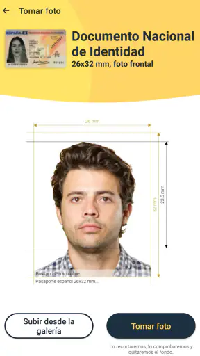 Foto Carnet - DNI & Pasaporte screenshot