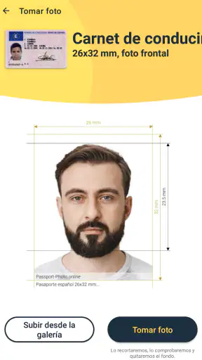Foto Carnet - DNI & Pasaporte screenshot