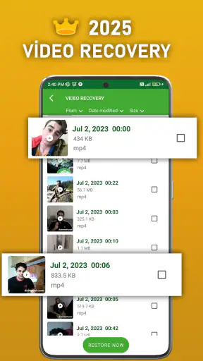 Foto Video Audio eliminado PRO screenshot