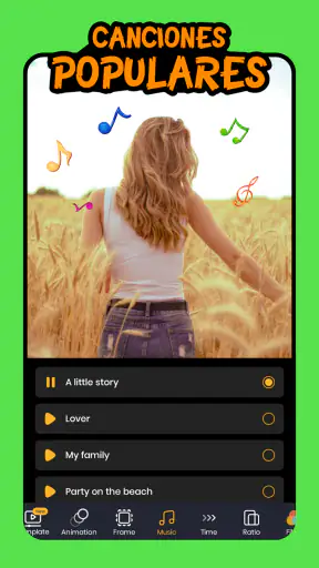 Foto Video Maker Músic Canción screenshot