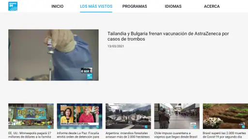 FRANCE 24 - Android TV screenshot