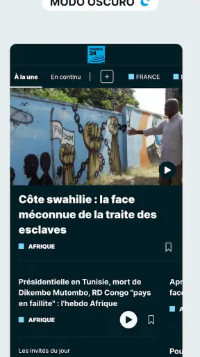 FRANCE 24 - Noticias 24/7 screenshot
