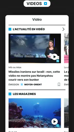 FRANCE 24 - Noticias 24/7 screenshot