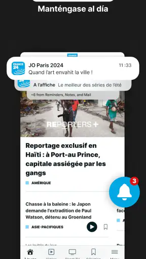 FRANCE 24 - Noticias 24/7 screenshot