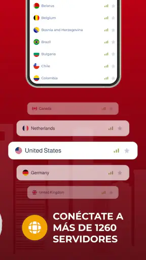 Free VPN gratis de Planet VPN screenshot