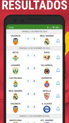 Fútbol en directo screenshot