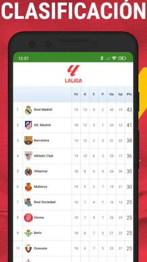Fútbol en directo screenshot