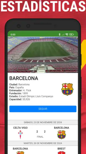 Fútbol en directo screenshot
