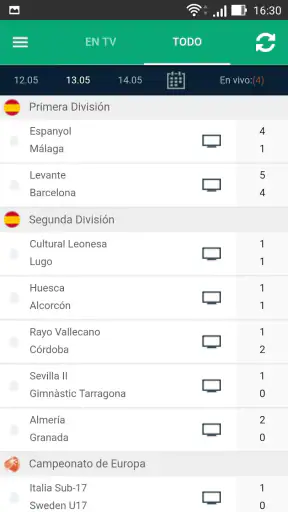 Futbol en TV screenshot