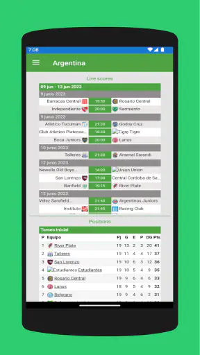 Futbol en vivo y en directo screenshot