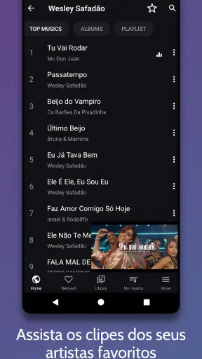 Fyzer Reprodutor de Músicas screenshot
