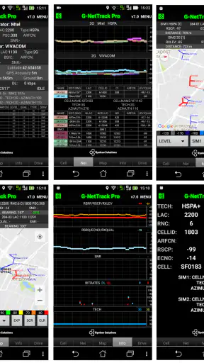 G-NetTrack Pro screenshot