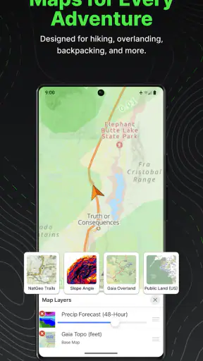 Gaia GPS (Mapas Topográficos) screenshot